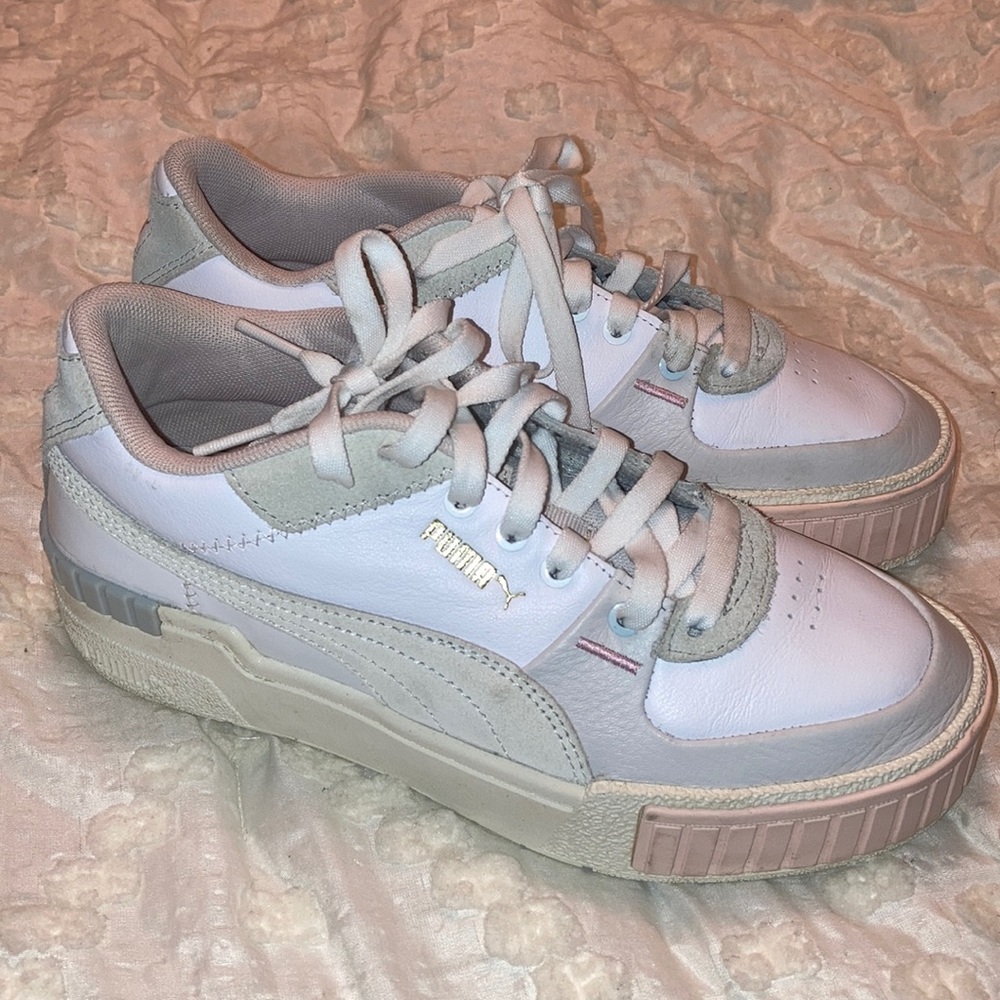 Puma Cali Sport Mix White/Marshmellow size 7